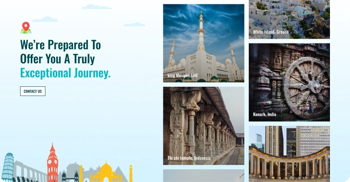 Divi vertical scroll animation examples