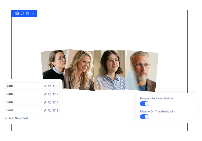 Divi Elastic Cards Real Divi Groups by DiviMotion